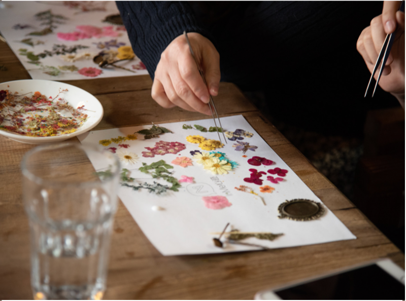 Pressed Flower Art Workshop