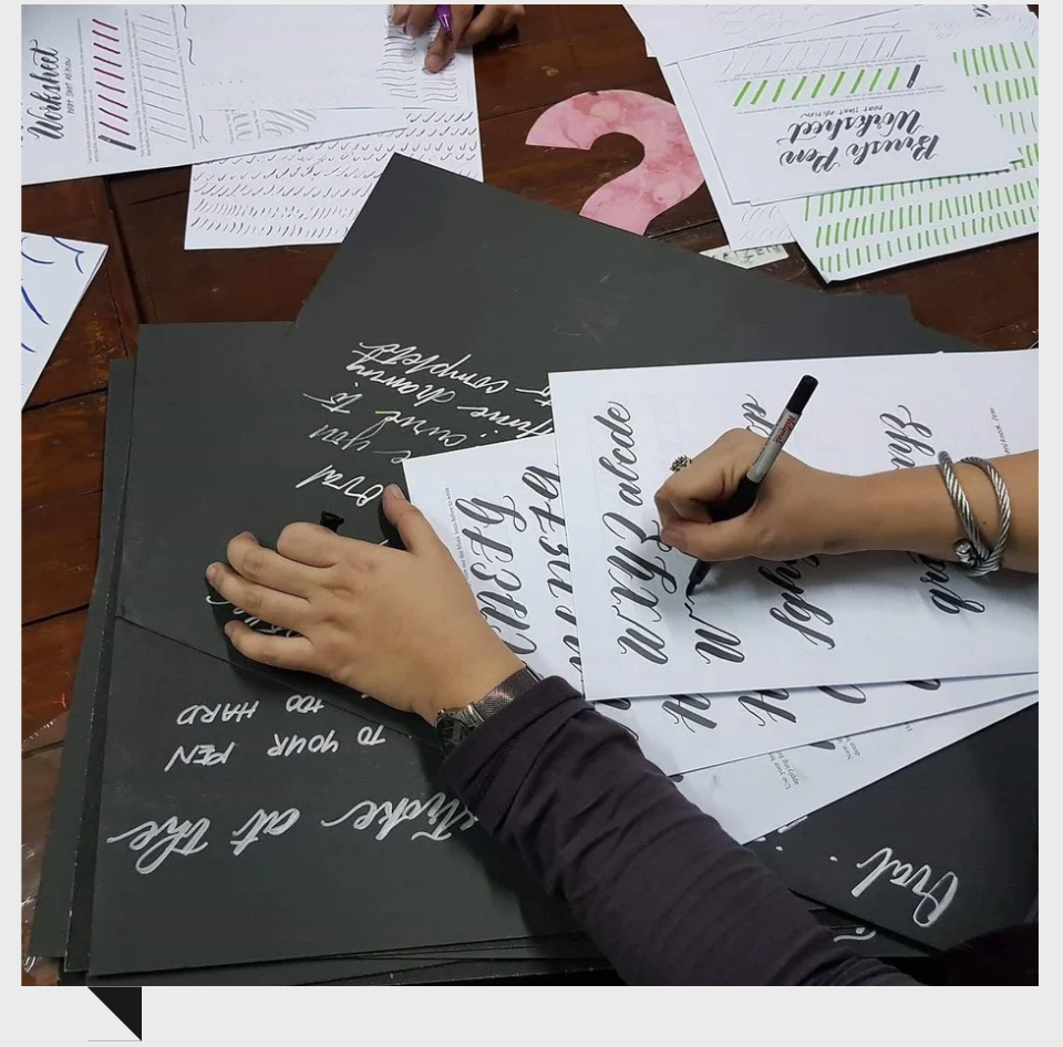 Modern Calligraphy Branding
